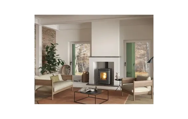 NORDICA EXTRAFLAME Poêle à granulés éle PEGGYCXNOIR